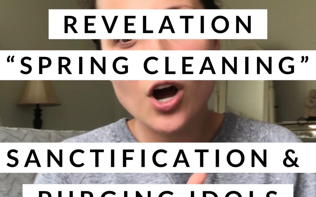 “Spring Cleaning”: Sanctification & Purging Idols